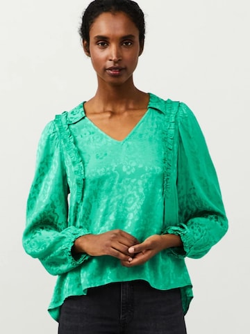 Odd Molly Blouse 'Marley' in Groen: voorkant