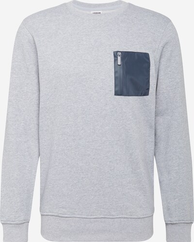 Urban Classics Big & Tall Блузон с качулка в нейви синьо / сив меланж, Преглед на продукта