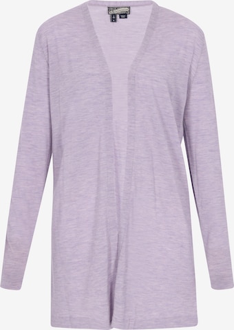 purpurinė DreiMaster Klassik Kardiganas: priekis