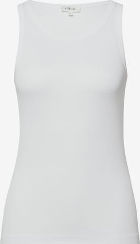 s.Oliver Shirt in Wit: voorkant