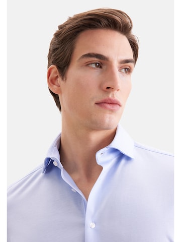 SEIDENSTICKER Slim Fit Businesshemd in Blau