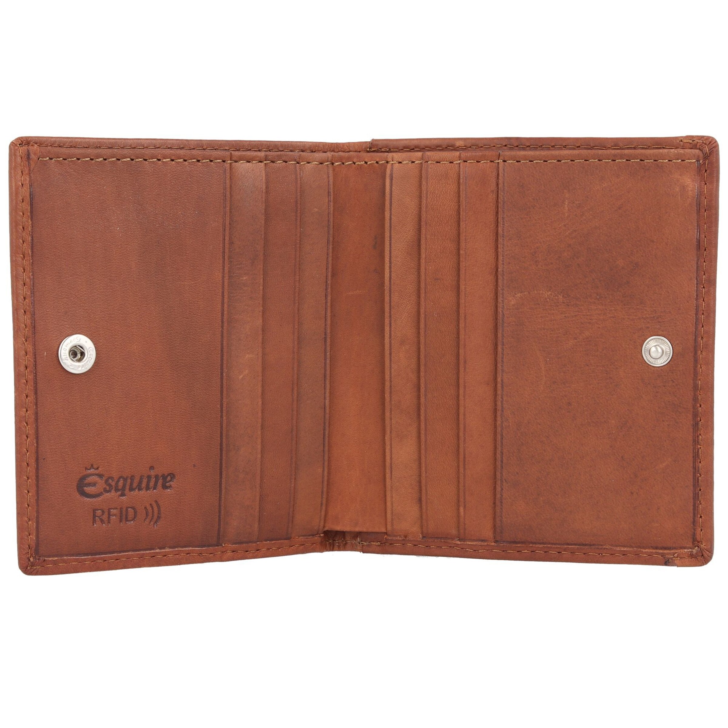 Esquire Wallet 'Dallas' in Brown