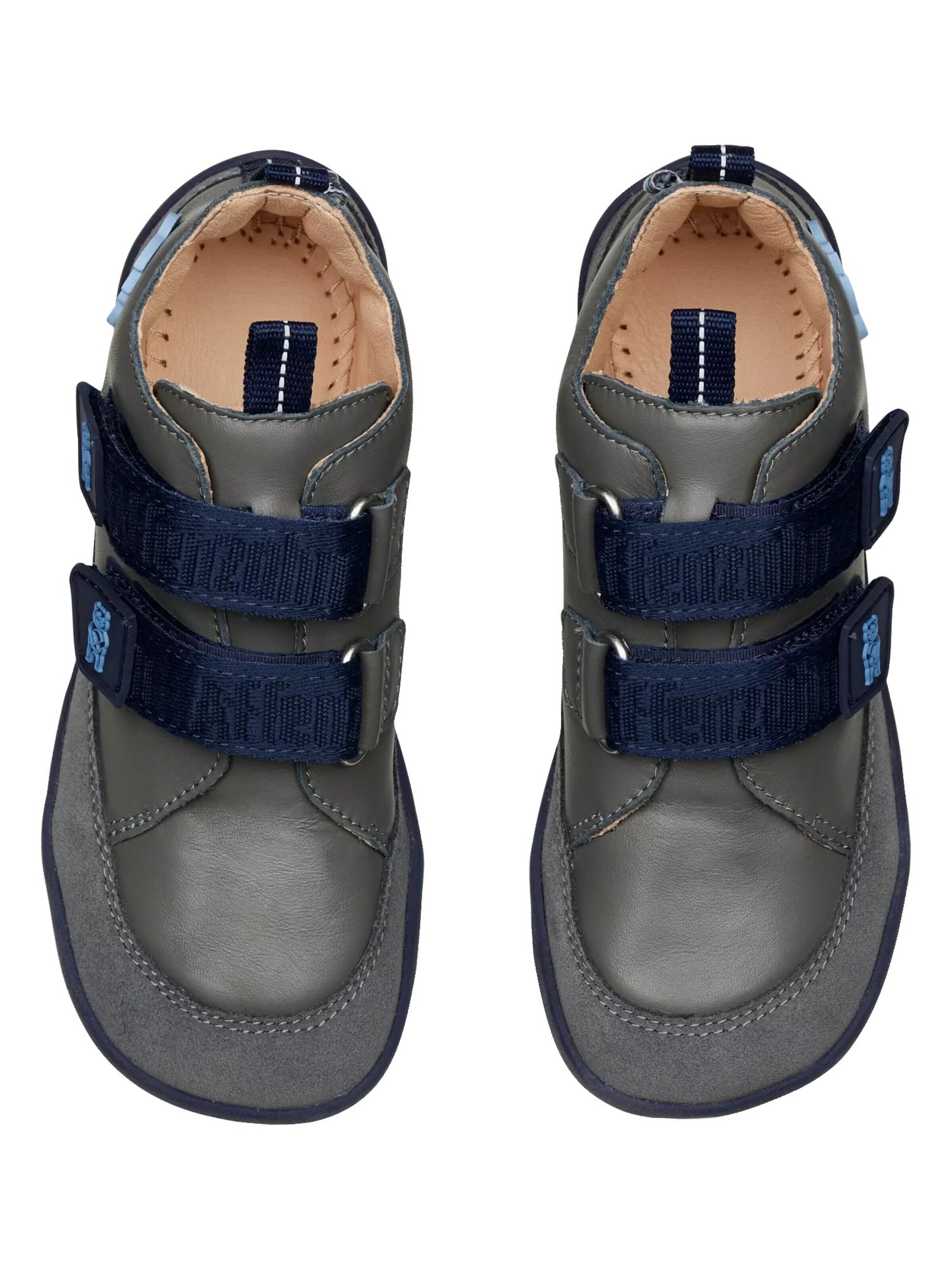 Affenzahn Sneakers 'Sneaker Leder Buddy' in Grey