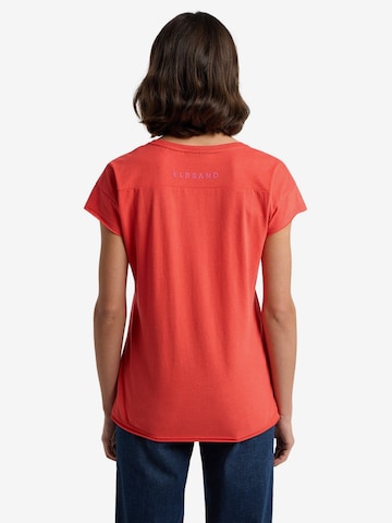 T-shirt 'Ragne' Elbsand en rouge