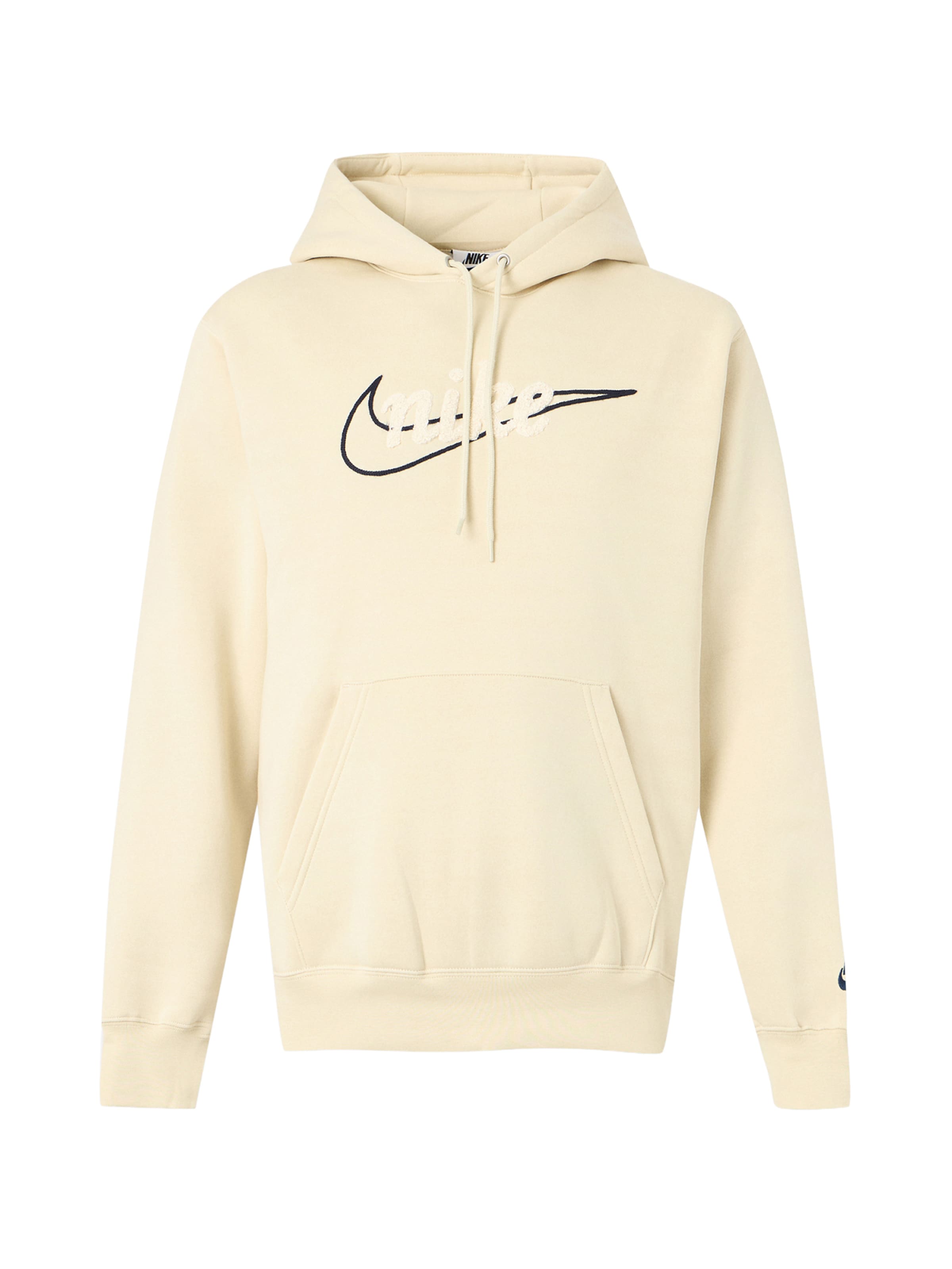 Nike Sportswear Sweatshirt 'CLUB' i beige: framsida