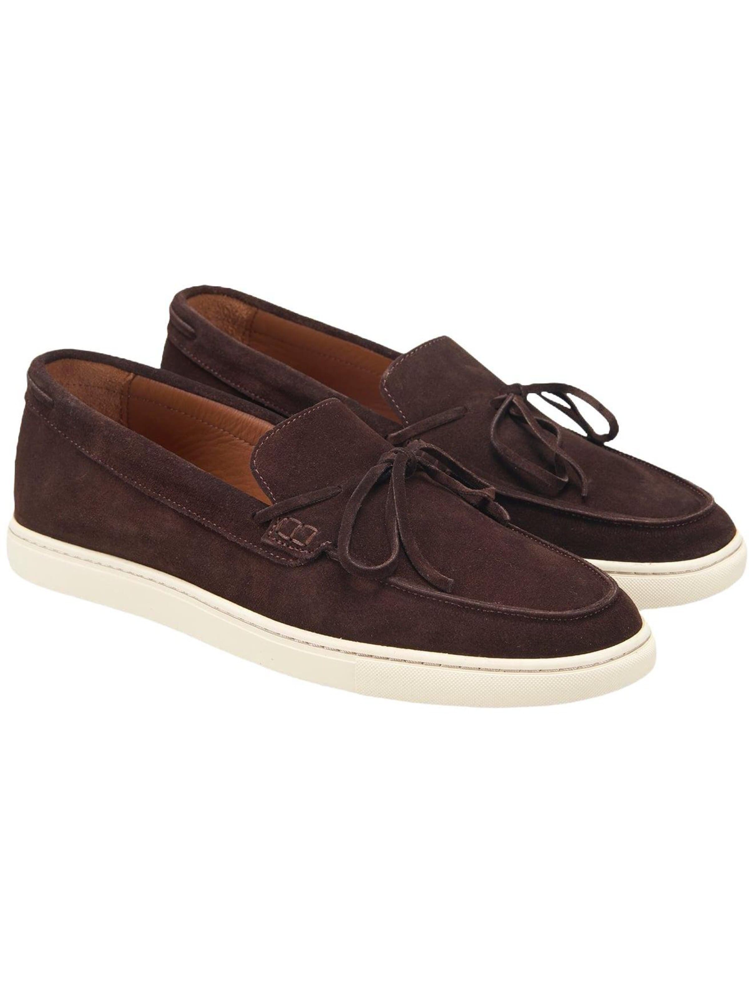 Desa Moccasins 'Slip-Ons' in Brown: front