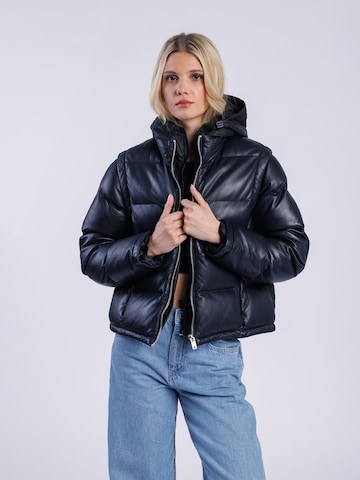 FREAKY NATION Winterjacke 'Cute Story' in Blau: Vorderseite