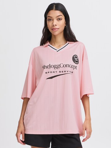 Maglietta 'JCHANAN' di The Jogg Concept in rosa: frontale