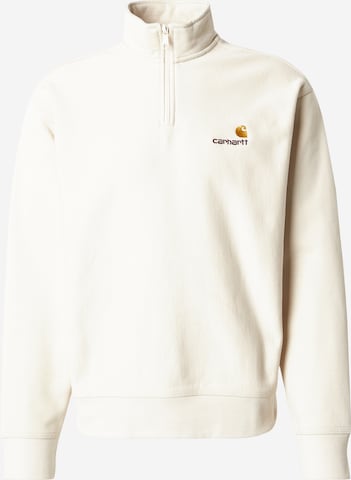 Sweat-shirt Carhartt WIP en beige : devant