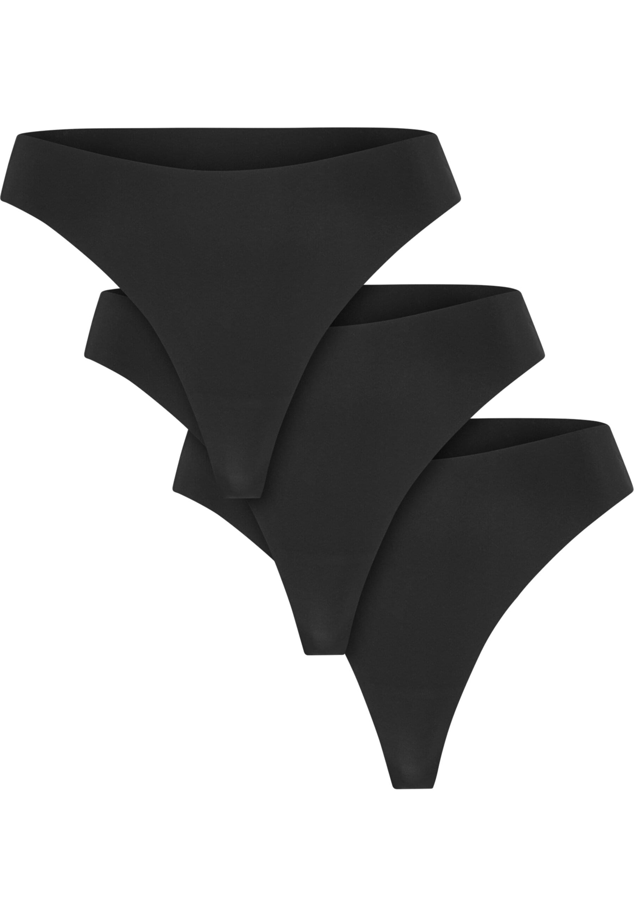 Urban Classics Kalhotky – černá: přední strana