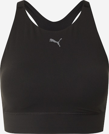 juoda PUMA Biustjė Sportinė liemenėlė 'SHAPELUXE': priekis