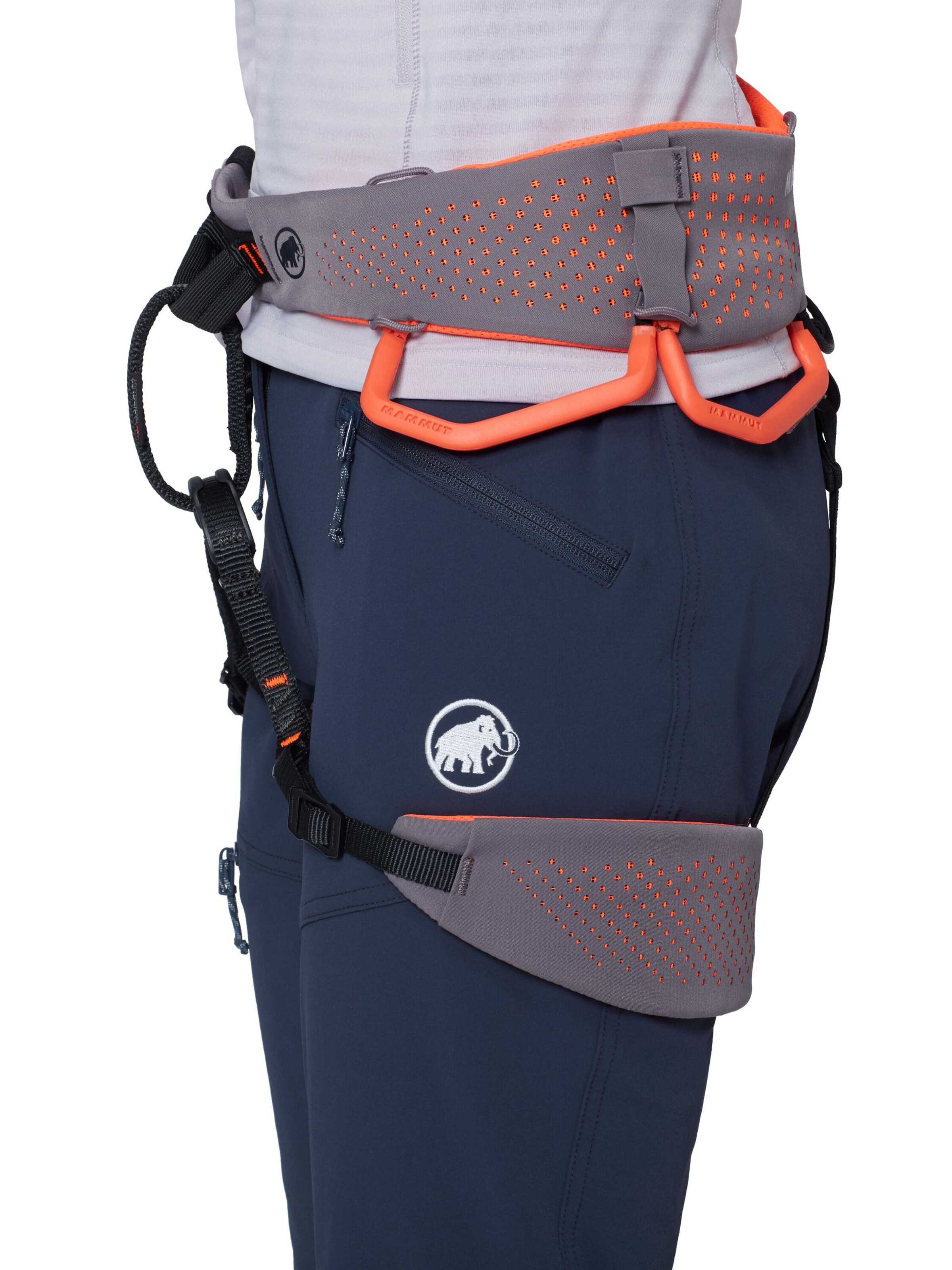 MAMMUT Regular Outdoor Pants 'Taiss SO' in Blue