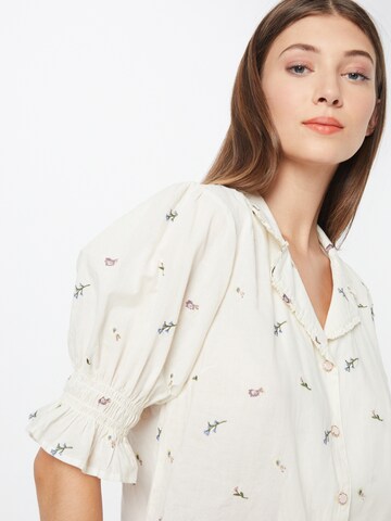 NÜMPH Blouse 'ELBA' in White