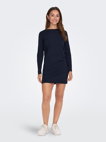 JDY Knitted dress 'Prime' in Blue