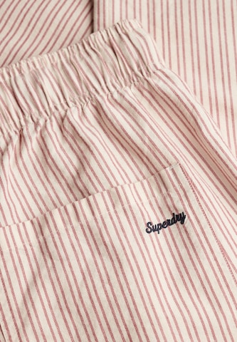 Superdry & Co Regular Pants in Red