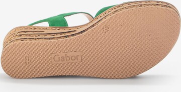 GABOR Sandals in Green