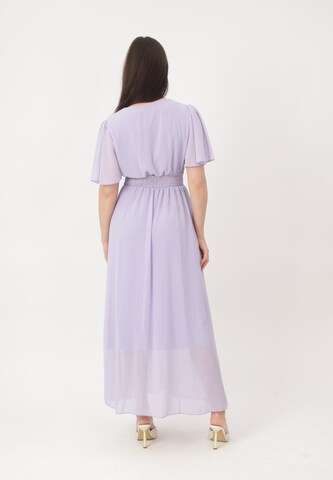 Elara Dress in Purple