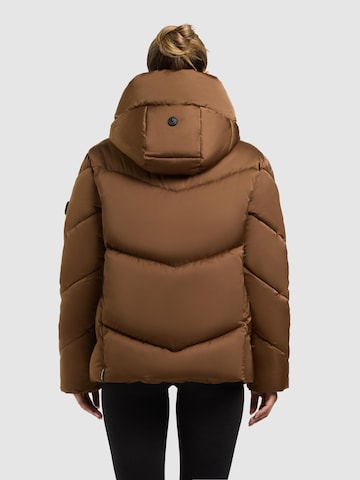Veste d’hiver 'Olsa2' khujo en marron