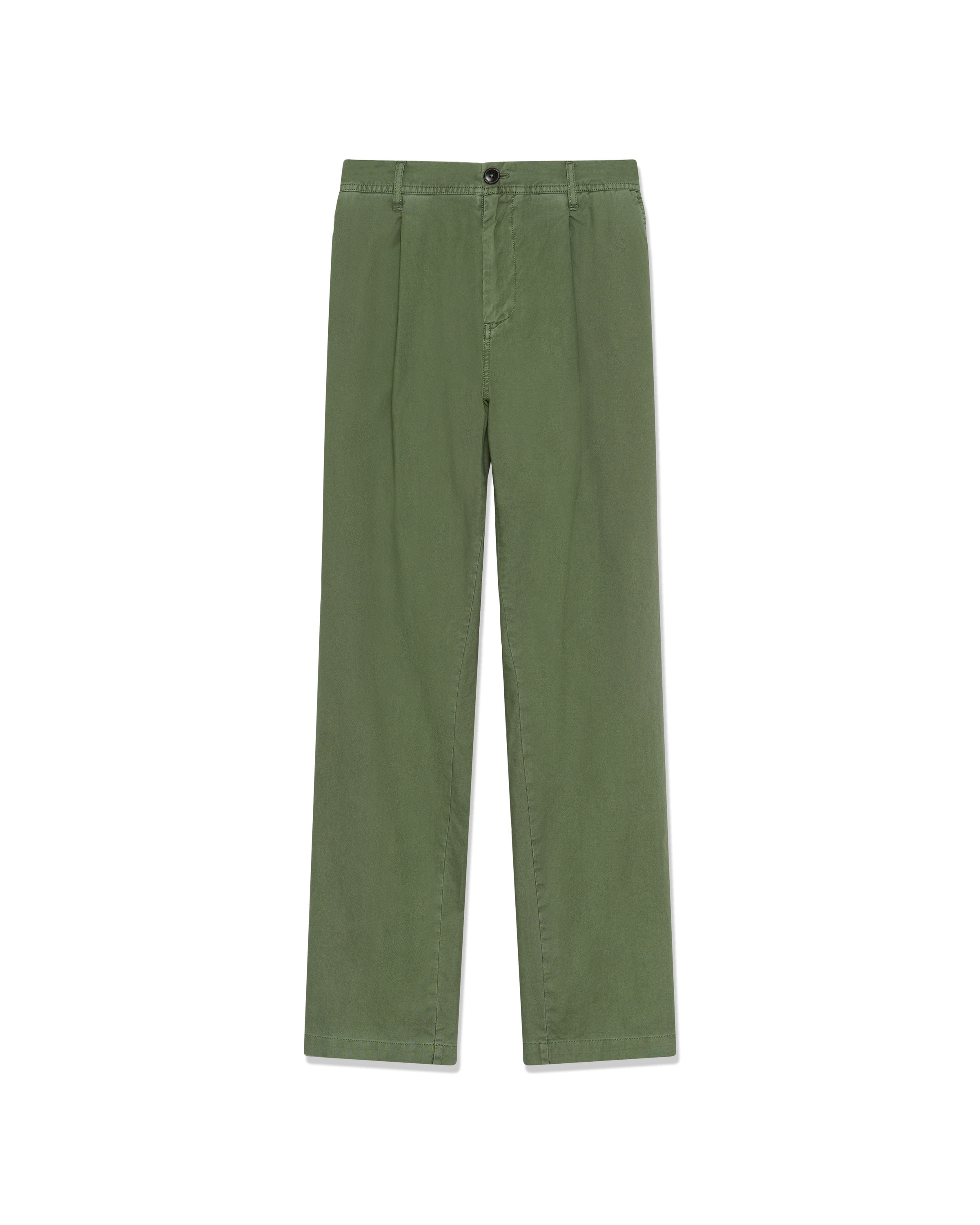 Regular Pantalon à pince 'Hart ' Matinique en vert : devant