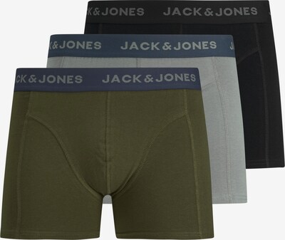 sötétkék / szürke / zöld JACK & JONES Boxeralsók 'Bobbie', Termék nézet