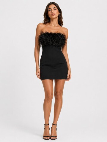 La Maison Milan Cocktailkleid 'Cannes'‌‌‌‌‌‌‌‌ in Schwarz: Vorderseite