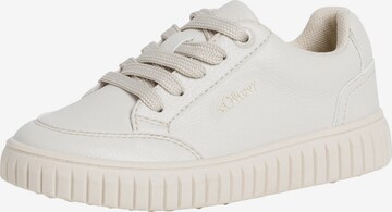 s.Oliver Sneakers in Beige: voorkant