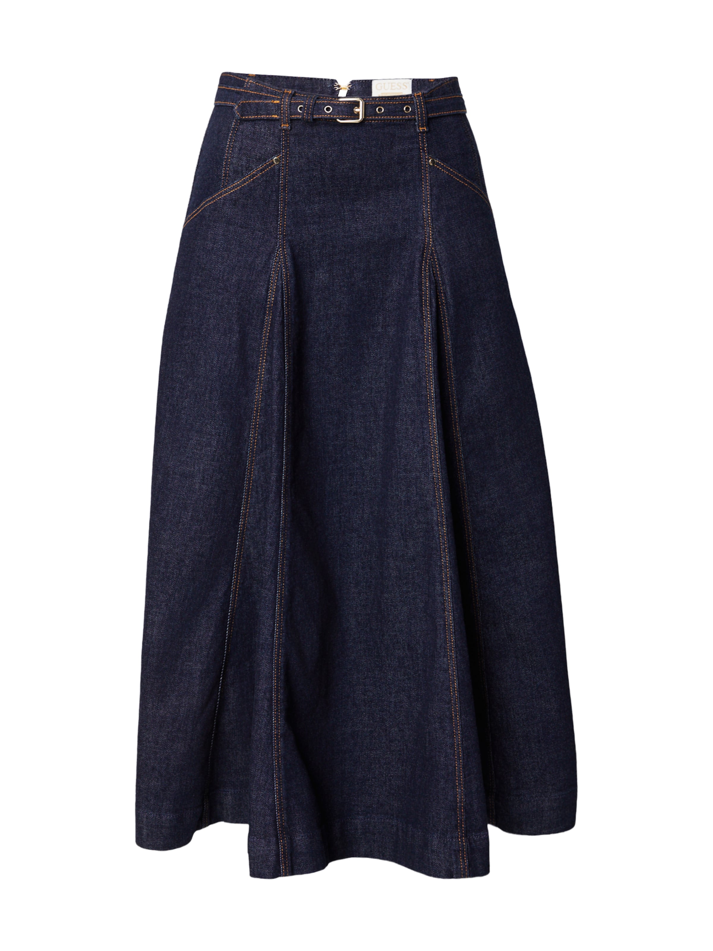 GUESS Rok 'RAYNE' in Blauw: voorkant