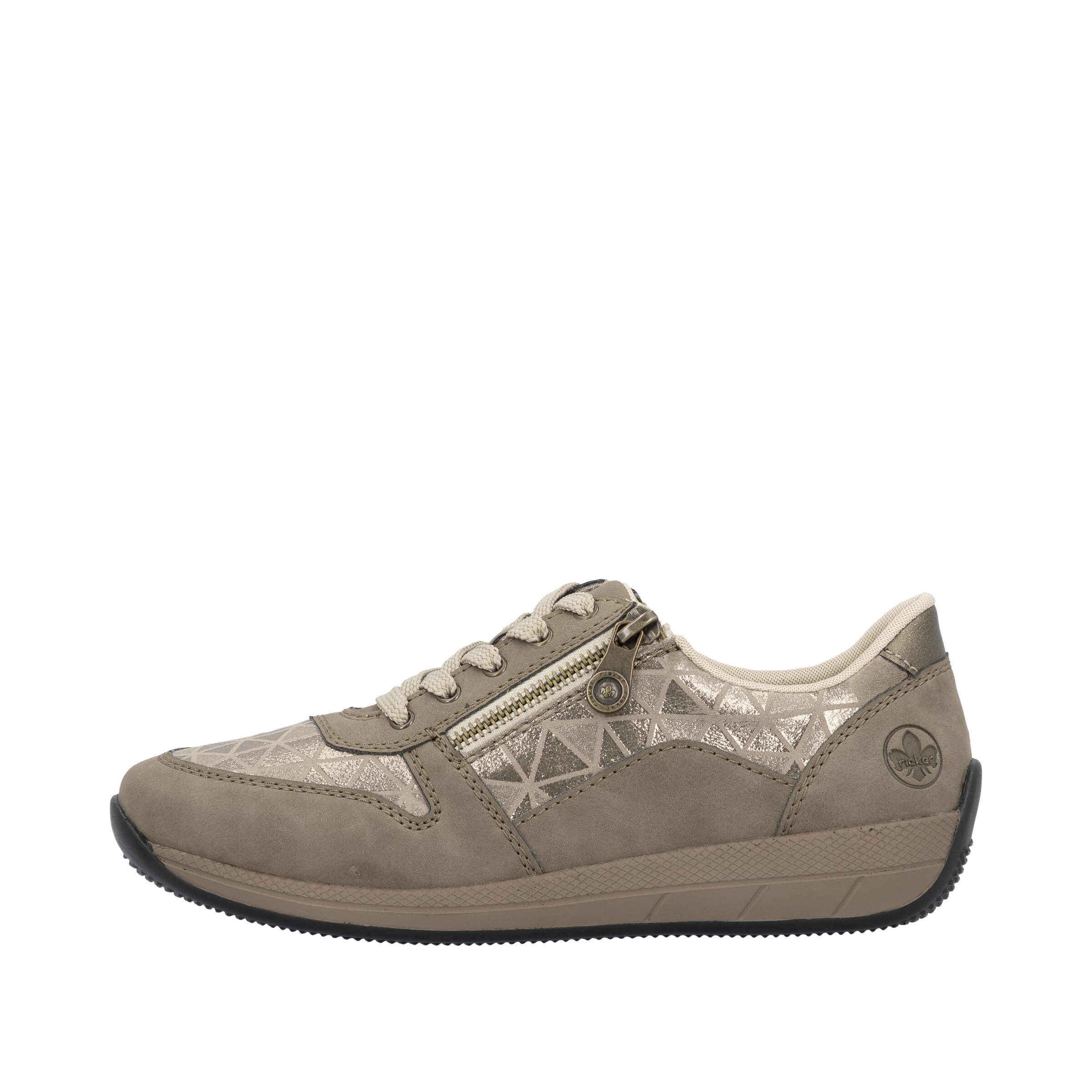 Baskets basses Rieker en beige