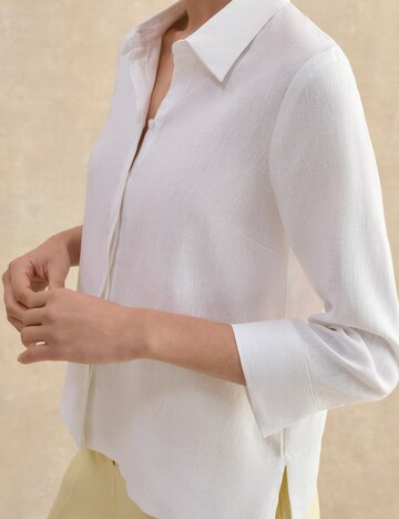 Hobbs London Shirt in White: side