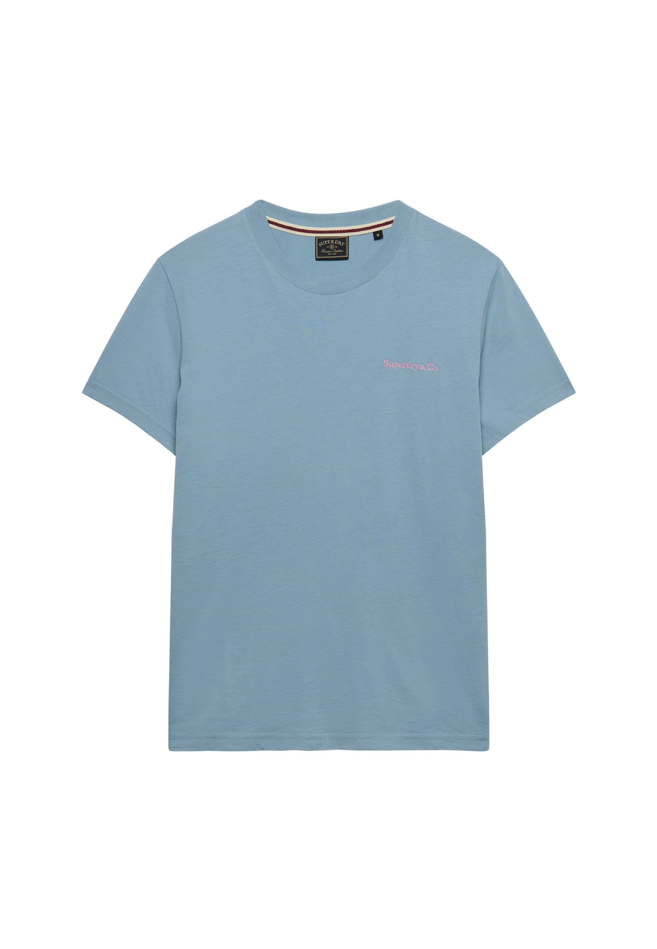 Superdry & Co Shirt 'Essential Company' in Blauw: voorkant