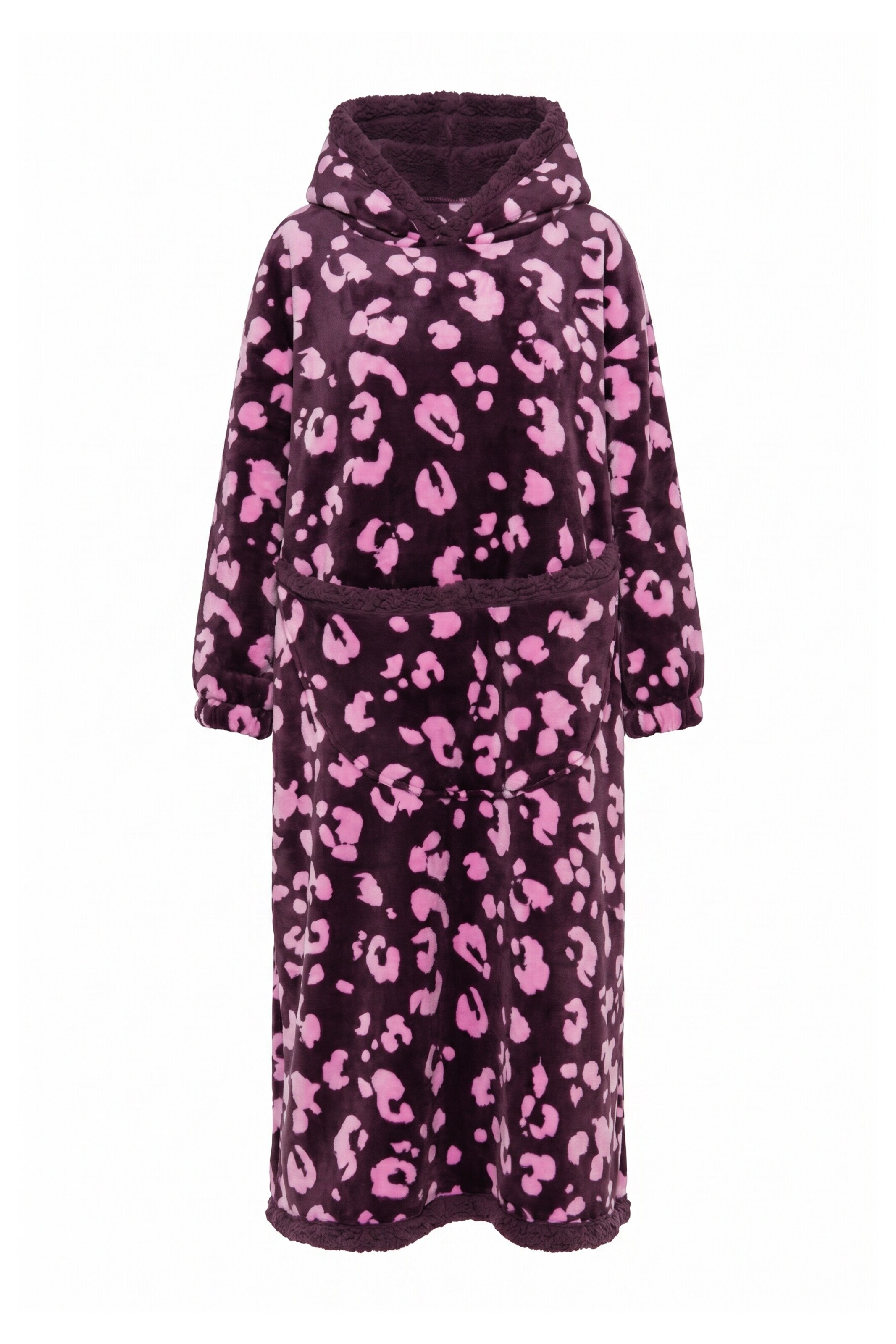 Ulla Popken Sweatshirt in Lila: Vorderseite
