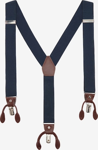 MANGO MAN Suspenders 'Suspende' in Blue: front