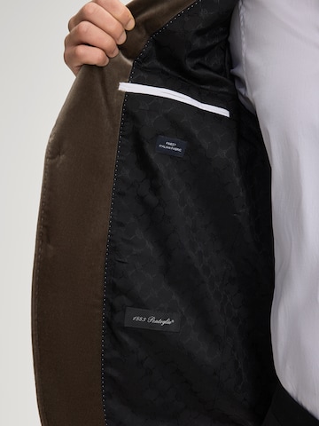 JOOP! Slim fit Colbert 'Horace-Velvet' in Bruin