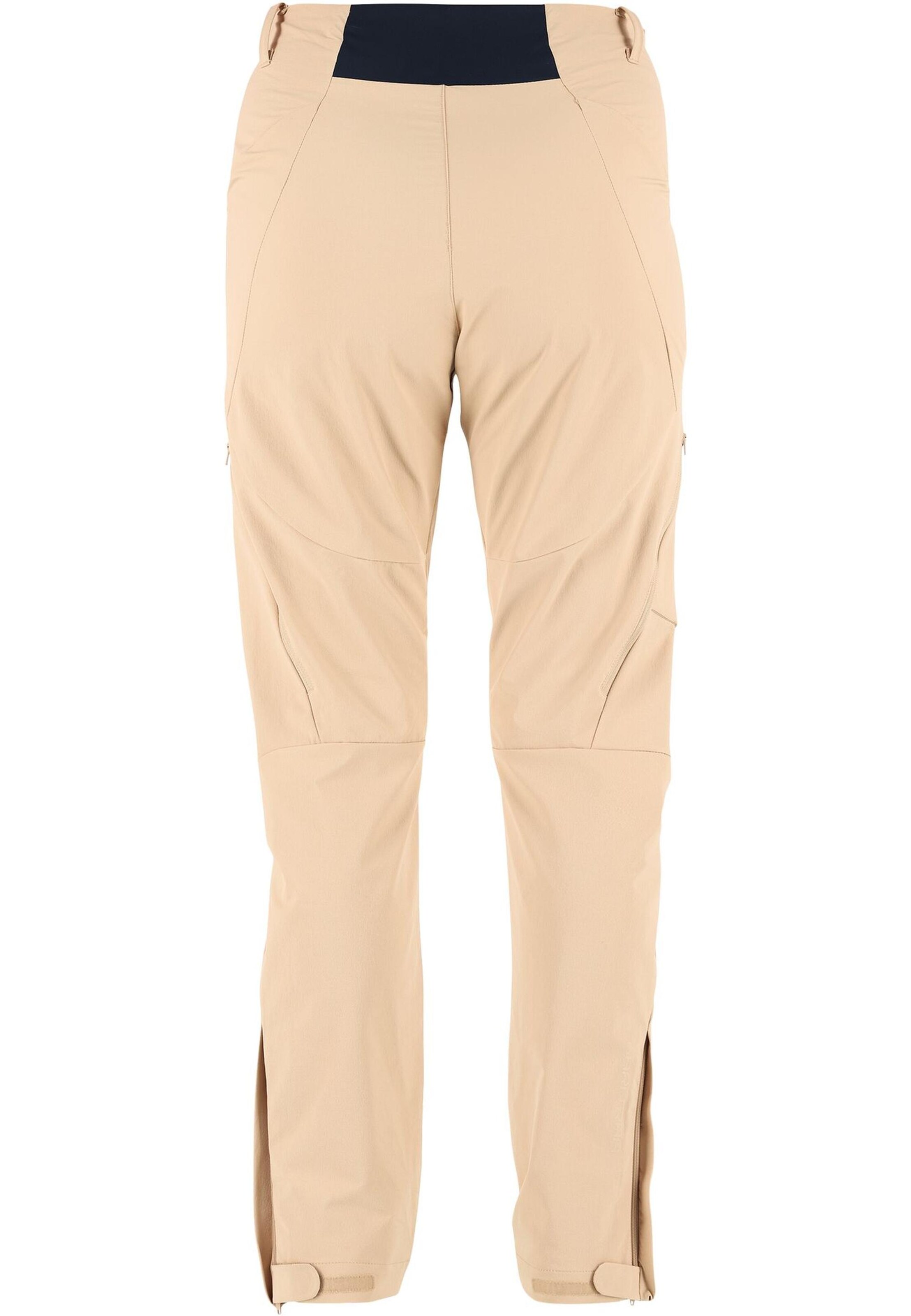 Kari Traa Regular Outdoor Pants 'Voss' in Beige