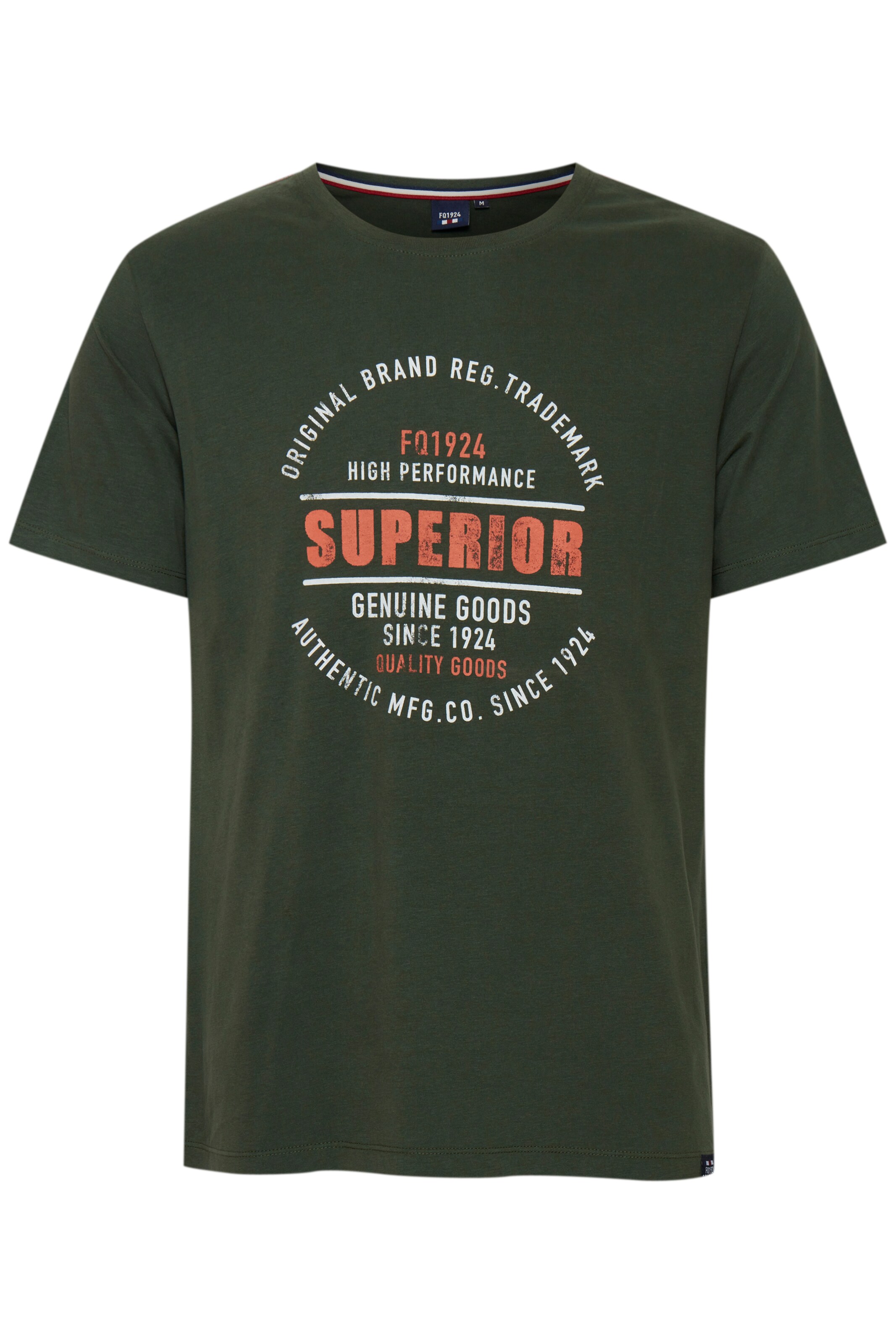 Maglietta 'RIKO' di FQ1924 in verde: frontale