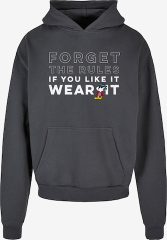 Merchcode Sweatshirt 'Peanuts - If You Like It Wear It' in Grey: front