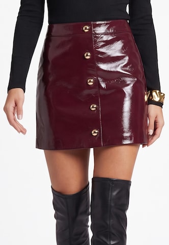 faina - Falda 'De Luxe' en rojo