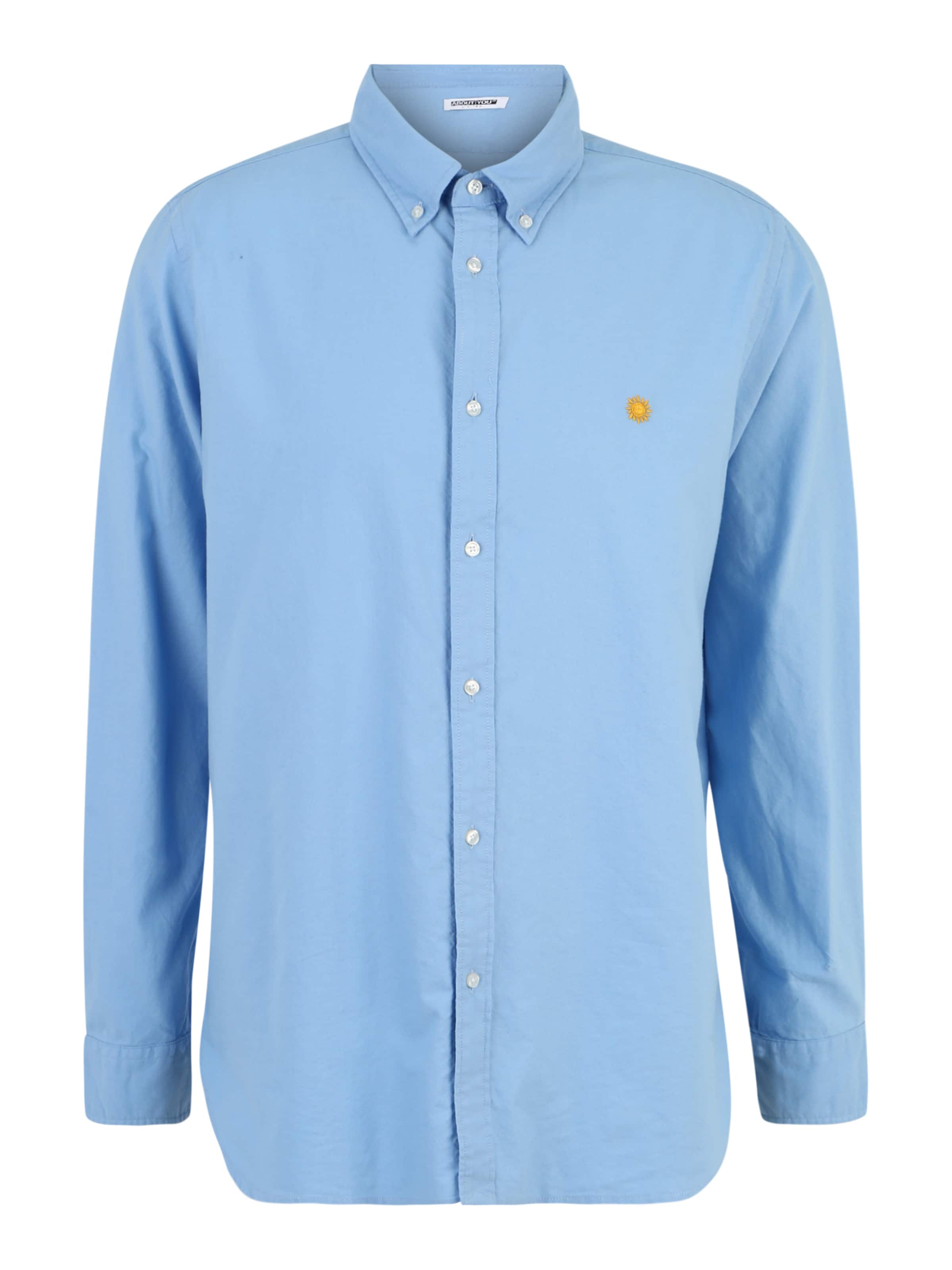 ABOUT YOU Limited Regular fit Ing 'Melvin by Levin Hotho' - kék: elől