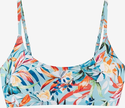 VENICE BEACH Bikini gornji dio u svijetloplava / zelena / narančasta / bijela, Pregled proizvoda