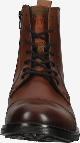 MUSTANG Lace-Up Boots in Brown