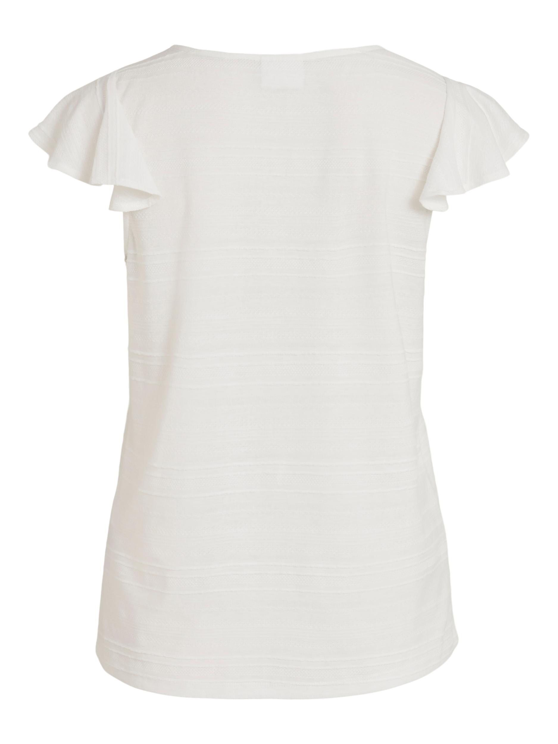 VILA T-Shirt in Weiß 