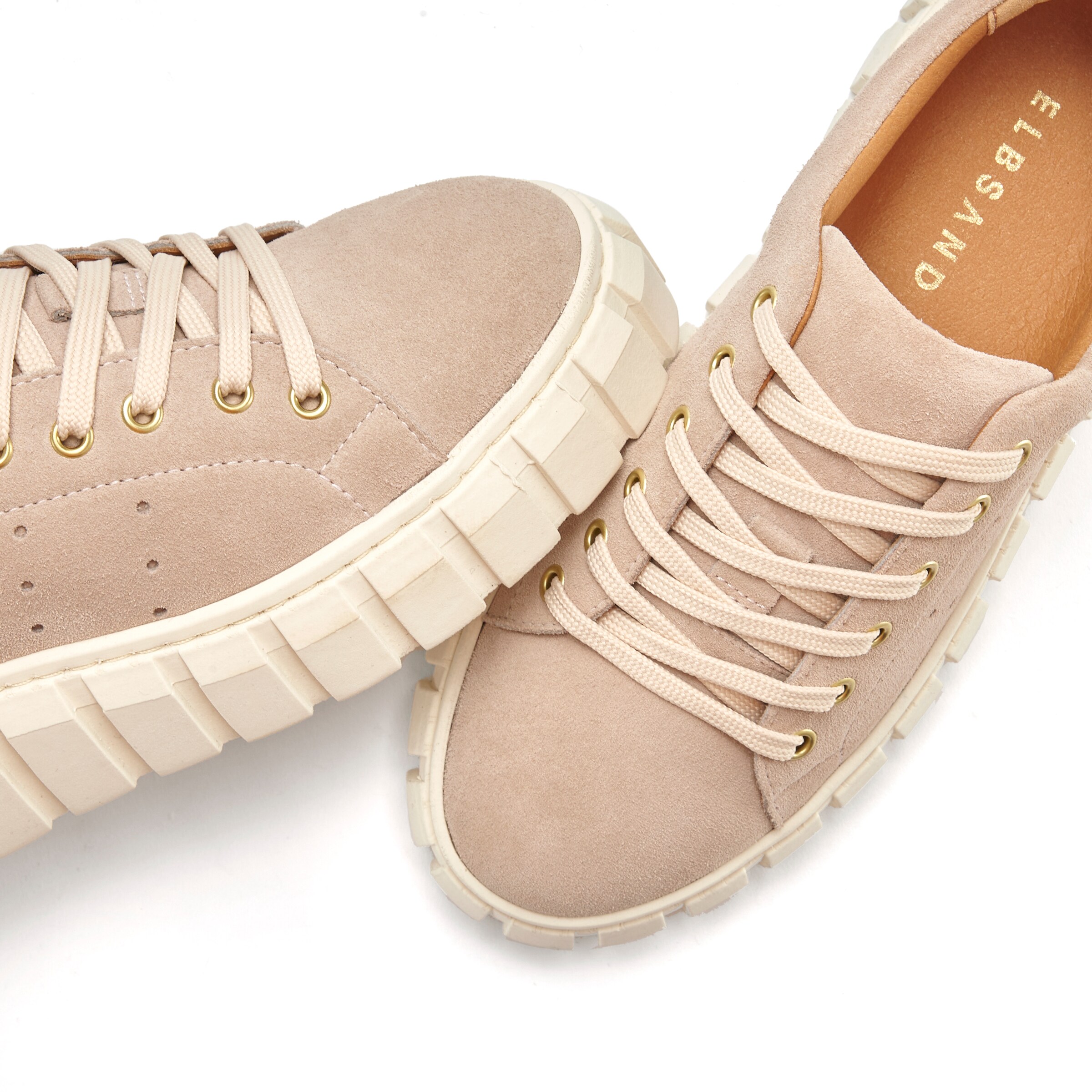 Elbsand Platform trainers in Beige