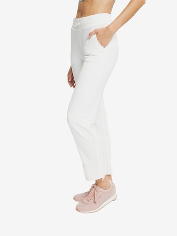 ESPRIT Normální Sportovní kalhoty – bílá