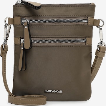Emily & Noah Shoulder Bag ' E&N Jill ' in Green: front