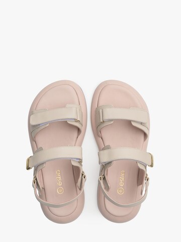 Estro Sandaal '23547-12' in Beige