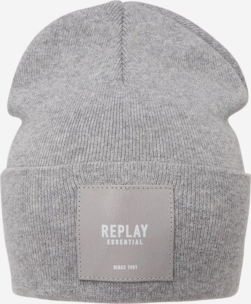 REPLAY Beanie in Grey