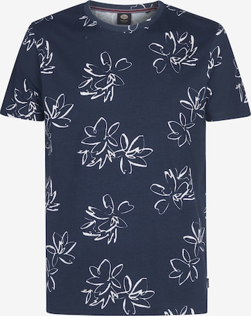 PETROL Shirt 'Petrol Industries - Heren t-shirt' in Blauw: voorkant