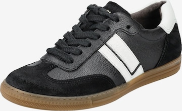 Baskets basses Paul Green en noir : devant
