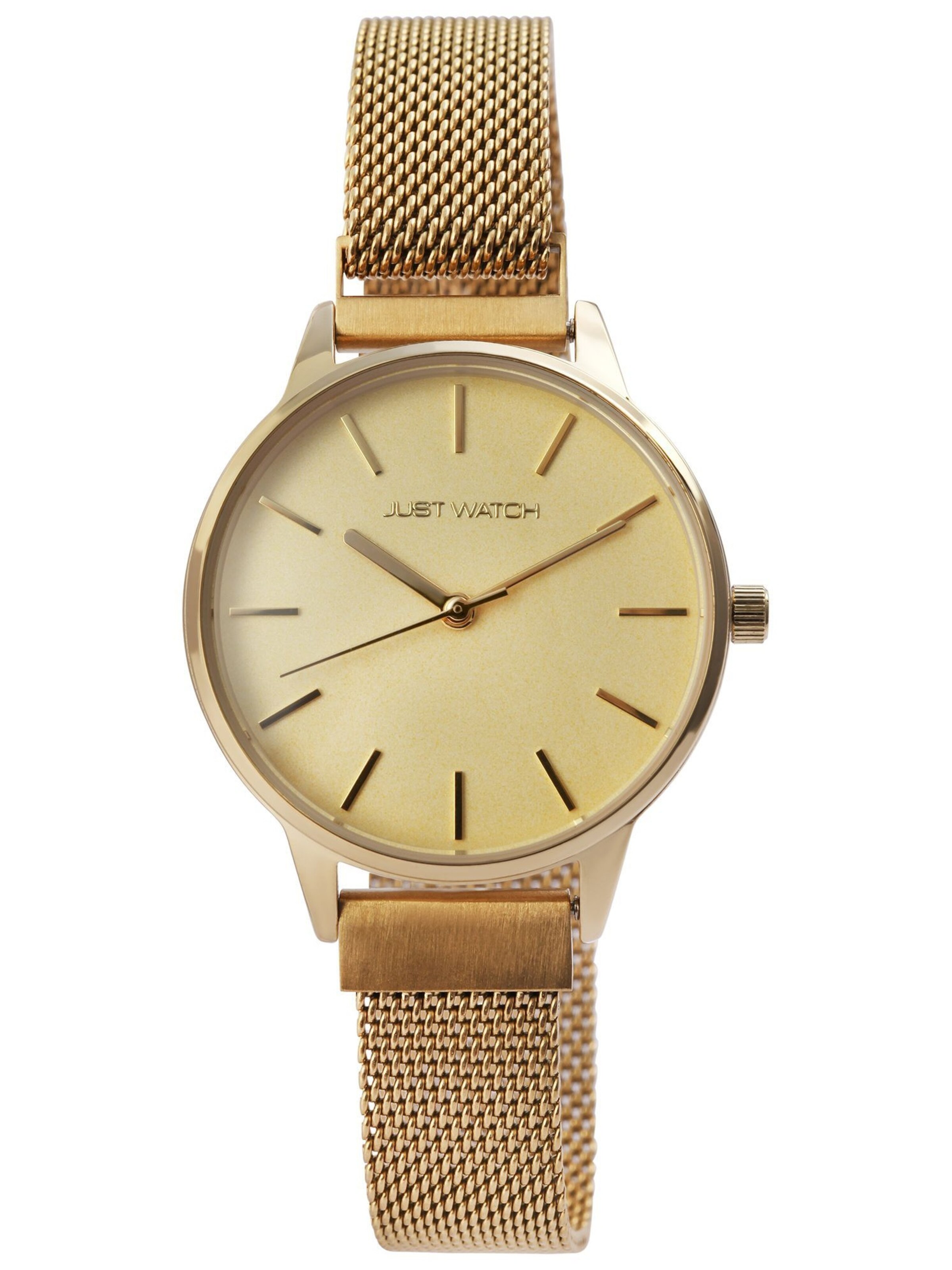Just Watch Analoguhr 'Malva, 3 ATM'‌‌‌‌‌ in Gold: Vorderseite
