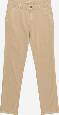 regular Pantaloni di s.Oliver in marrone: frontale